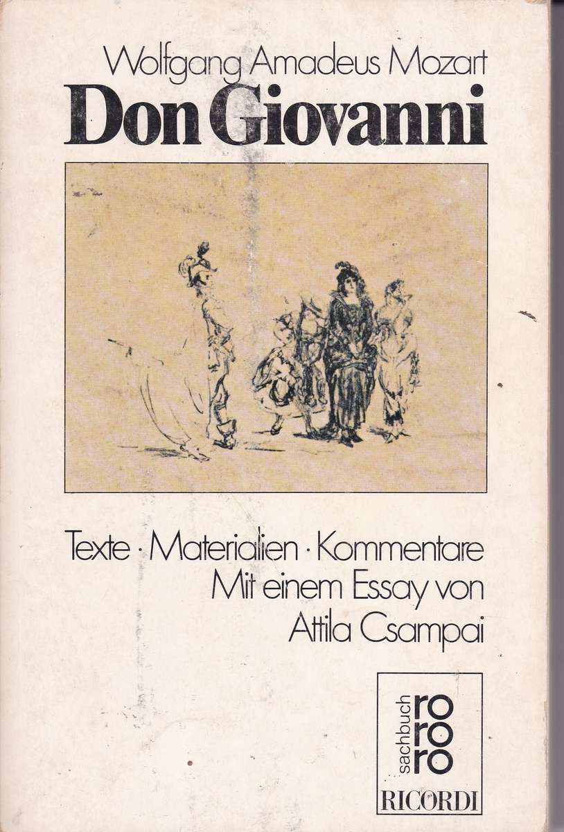 DON GIOVANNI SECONDHAND - MOZART,W