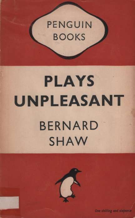 PLAYS UNPLEASANT SECONDHAND - SHAW,B