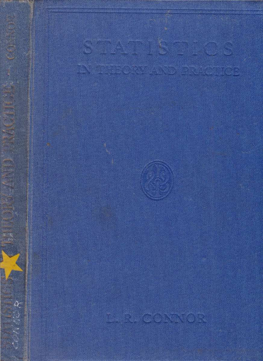 STATISTICS IN THEORY & PRAC 3ED 2H - CONNOR,L