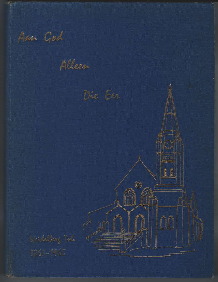 Aan God Alleen Die Eer SECONDHAND - Dr. A. E. Faul Bosman