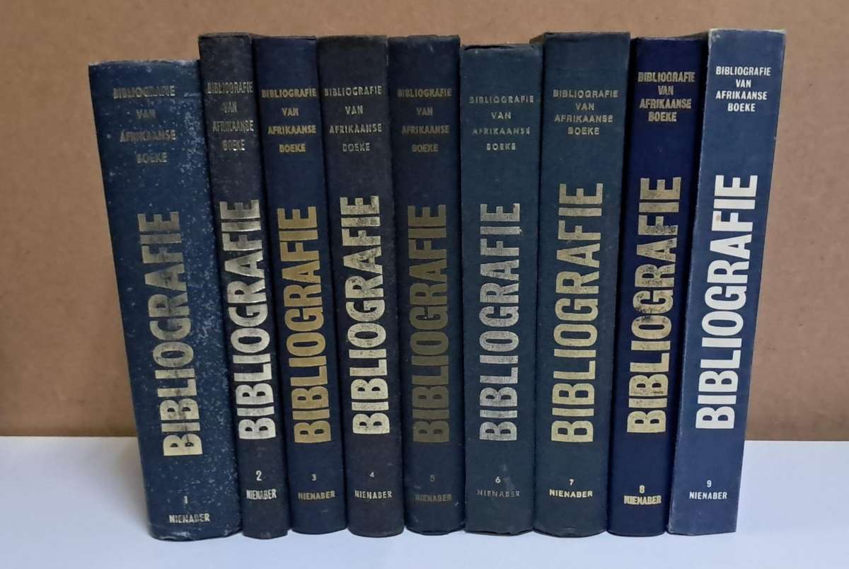 BIBLIOGRAFIE VAN AFRIKAANSE BOEKE SET - NIENABER,PJ