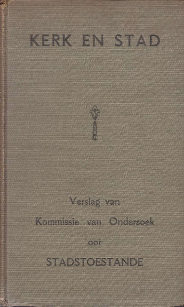 Kerk en stad  SECONDHAND - JR Albertyn
