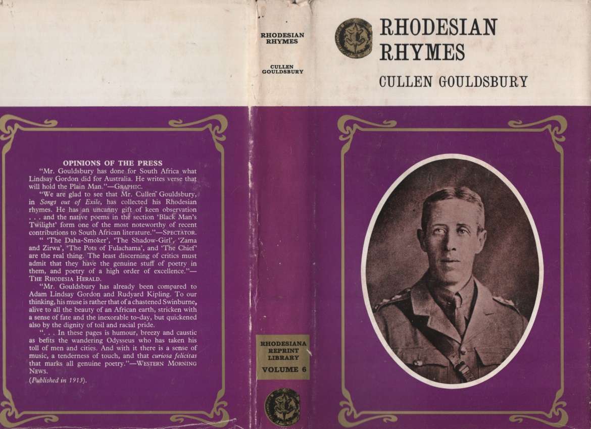 Rhodesian Rhymes. Second-hand SECONDHAND - Cullen Gouldsbury
