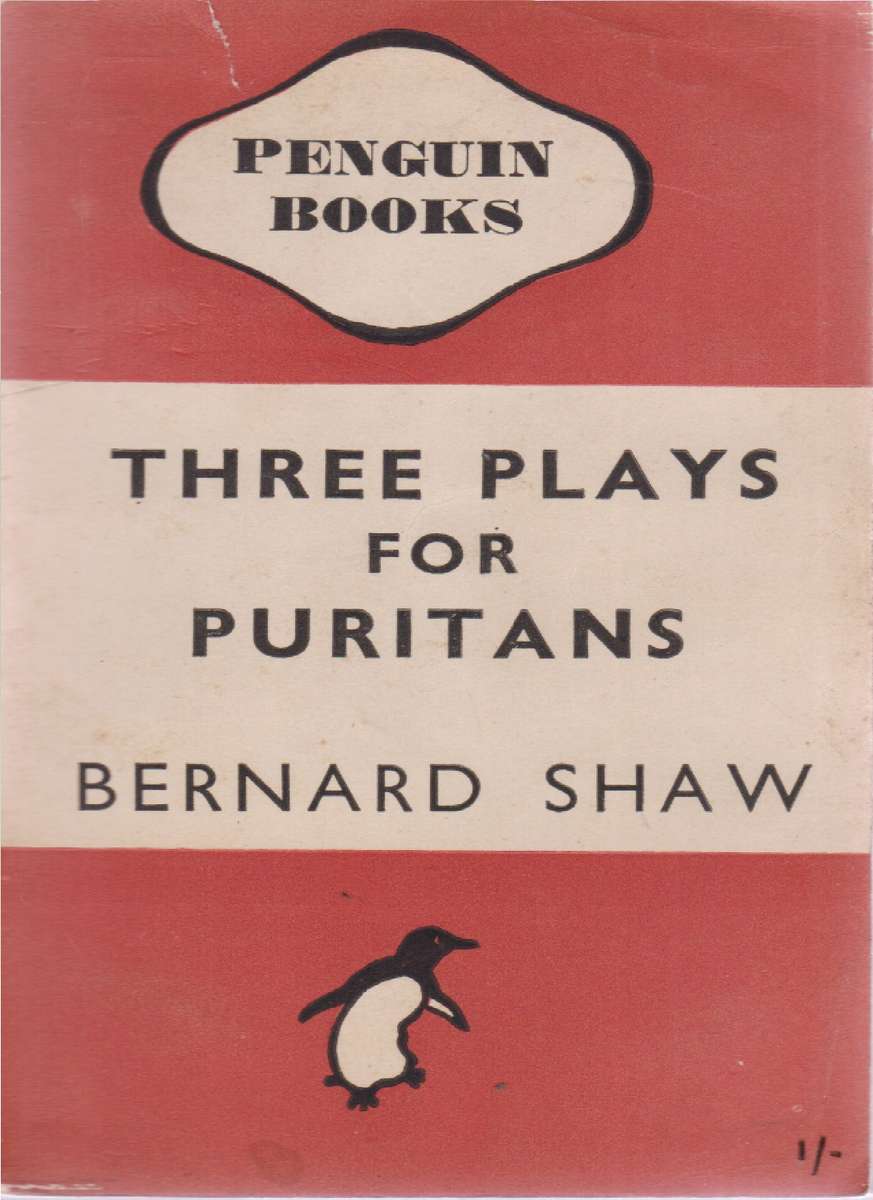 3 PLAYS FOR PURITANS - SHAW,B