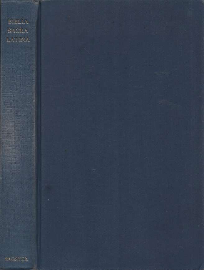 BIBLIA SACRA LATINA LATIN BIBLE HC 2H - CLEMENT
