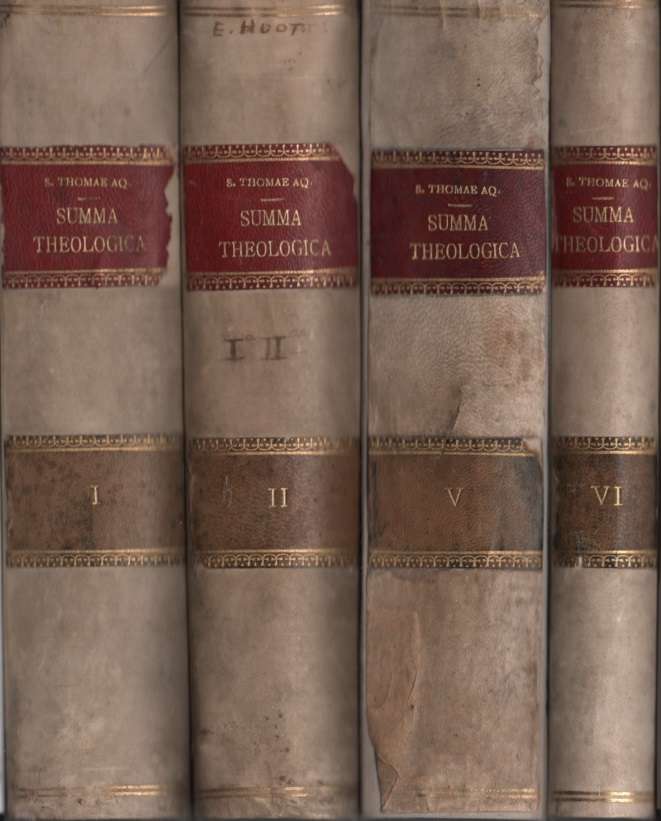 SUMMA THEOLOGICA VOL I II V VI HC 2H - AQUINAS,T