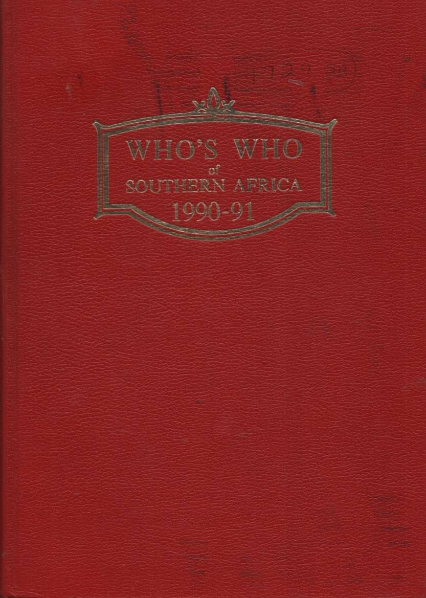 Who's Who of Southern Africa 1990-91 SECONDHAND - S.V. Hayes (Editor)
