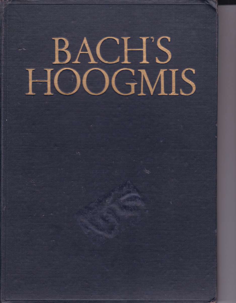 BACHS HOOGMIS SECONDHAND - VANDERHORST,A