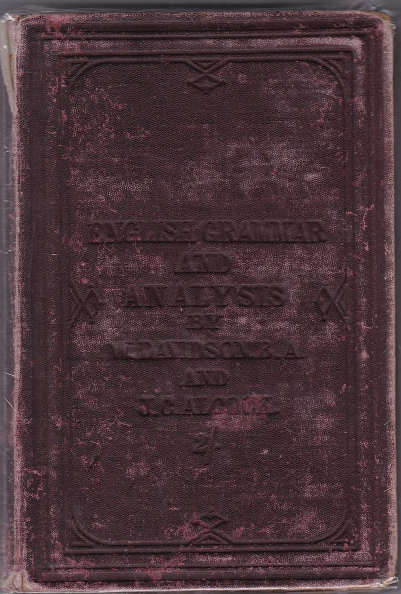 English Grammar and Analysis - William Davidson & Joseph Cr