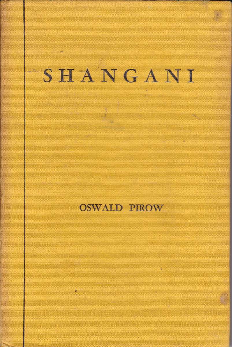 SHANGANI SECONDHAND - PIROW,O