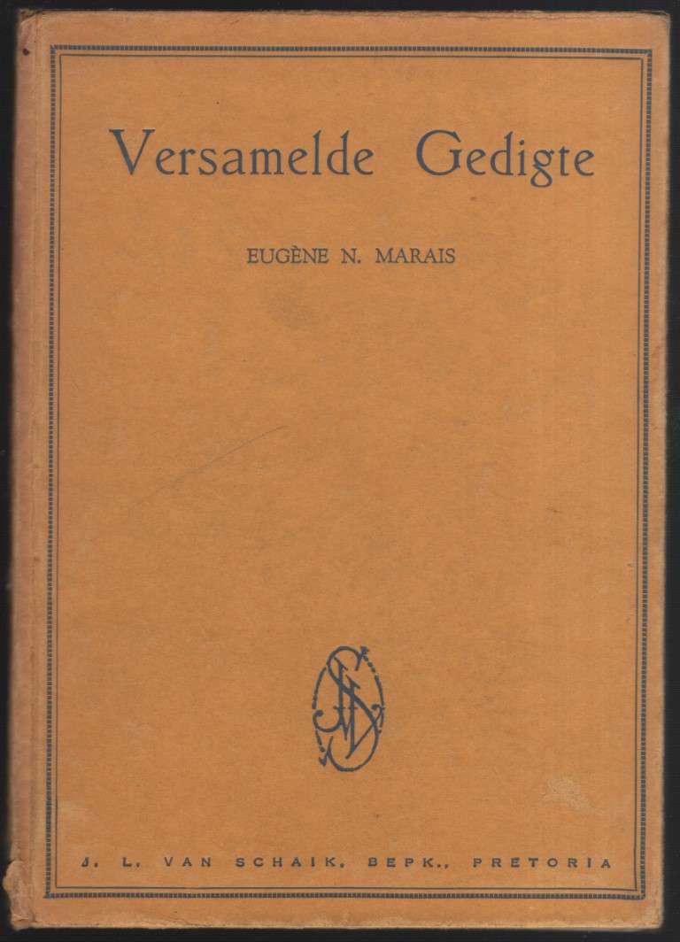 Versamelde Gedigte - Marais, Eugene N.
