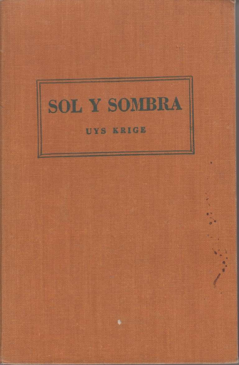SOL Y SOMBRA - KRIGE,U