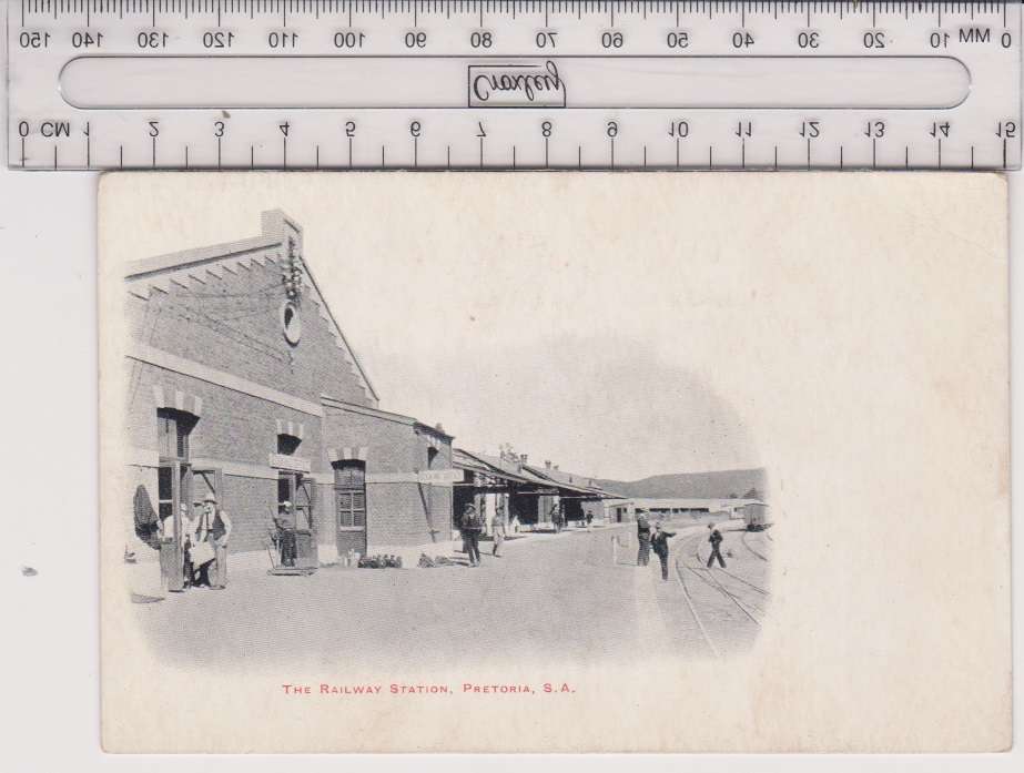 POSTCARD RAILAY STATION PTA - POSTCARD