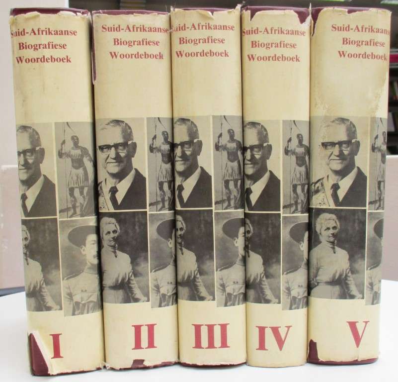 Suid-Afrikaanse Biografiese Woodeboek Volume 1-5 - De Kock, W. J.