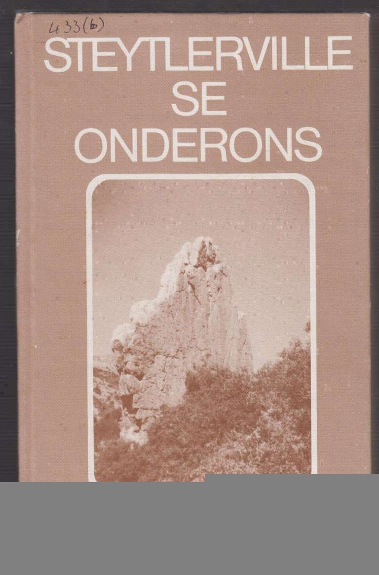 Steytlerville se Onderons - Schoonees, L. J.