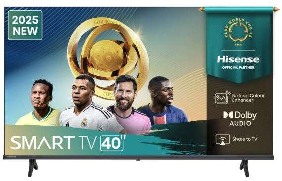 Hisense 40 Inch 40A4Q Series FHD Smart TV hisense