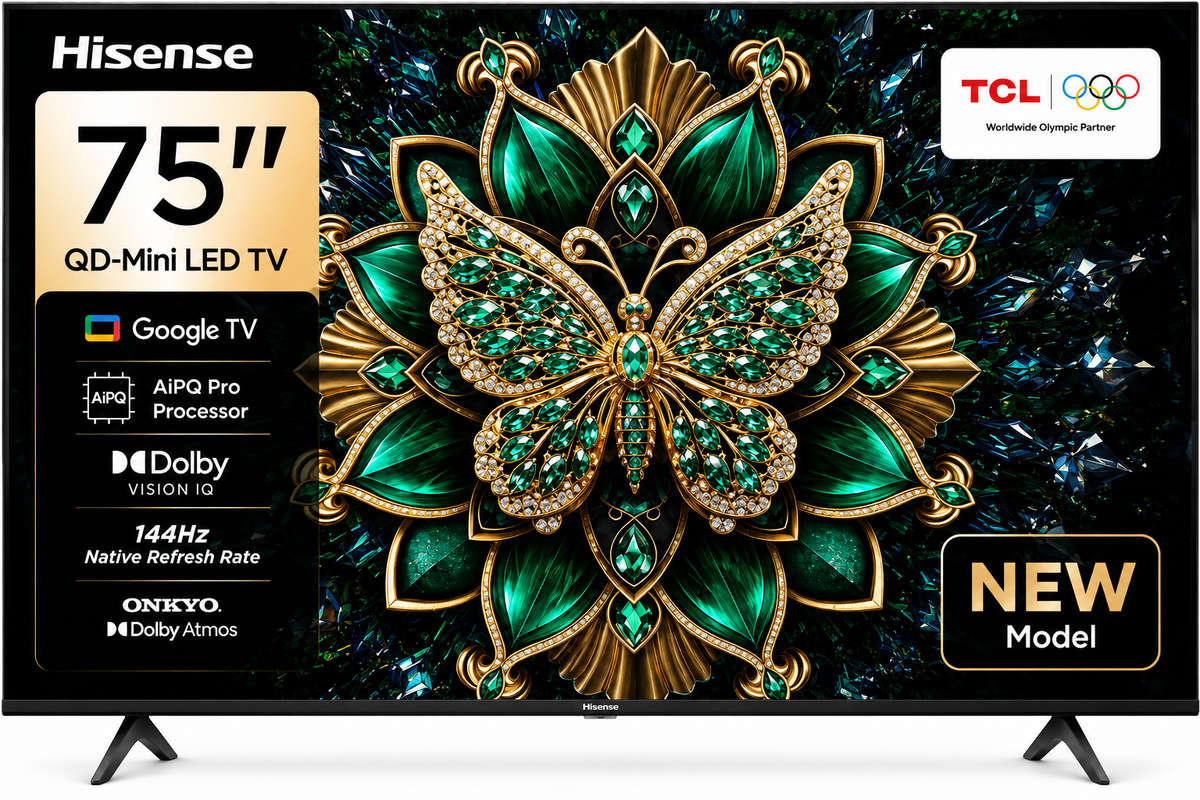 TCL 75 Inch QD Mini LED 4K Google TV