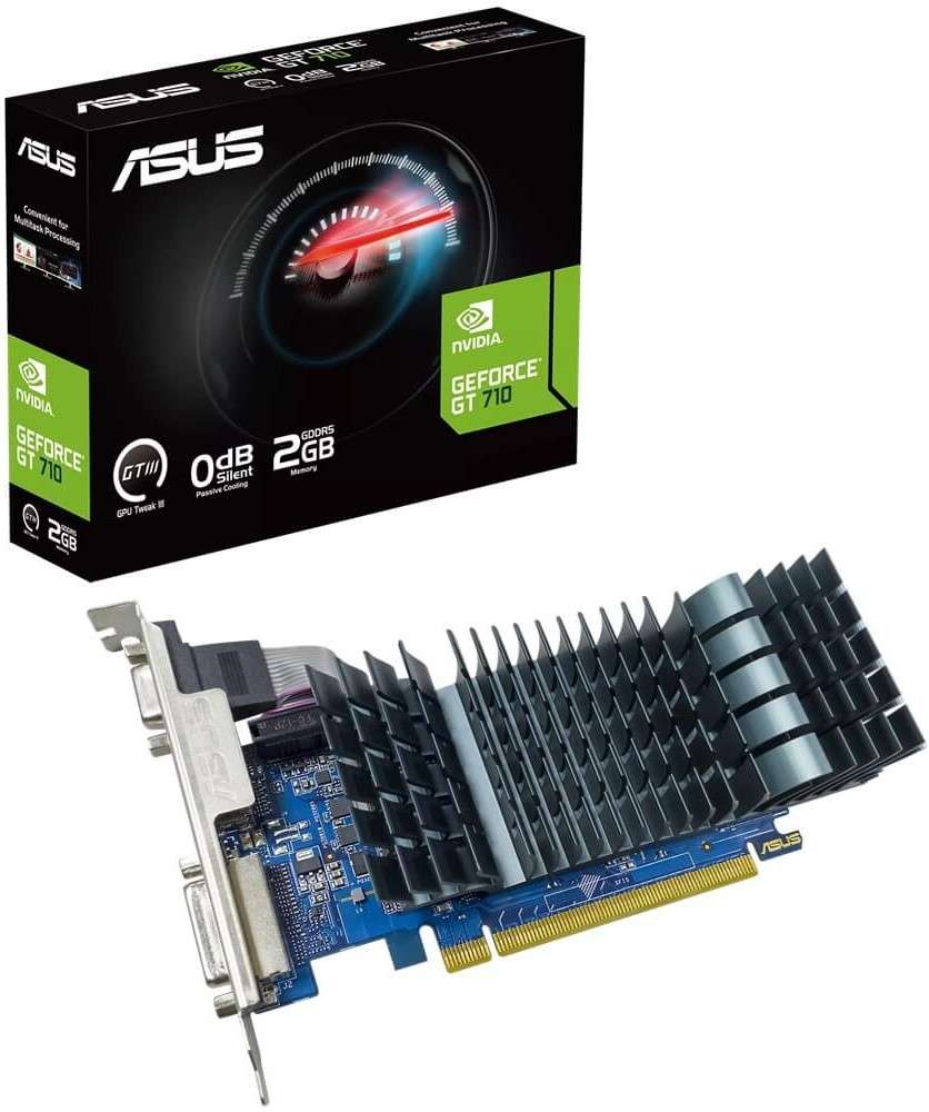 ASUS GeForce GT 710 2GB GDDR5 EVO Graphics Card 