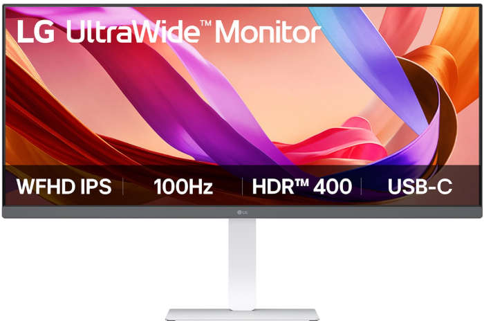 Monitors - LG UltraWide 34 Inch IPS FHD White Monitor was listed for ...
