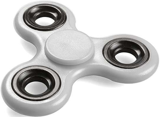 Sceedo 3 Arm Fidget Spinner White