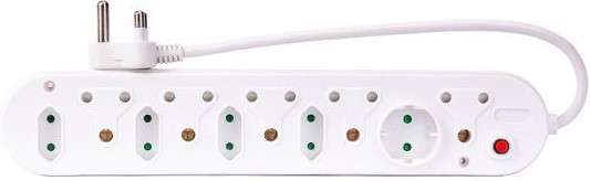 Electrosense 10 Way Multiplug 16A Power Strip