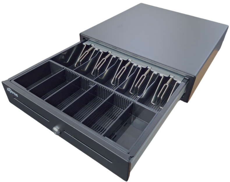Postron Cash Drawer 4 Note Bills and 6 Coins