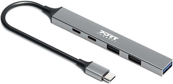 Port USB Type C Hub With 4 USB Ports