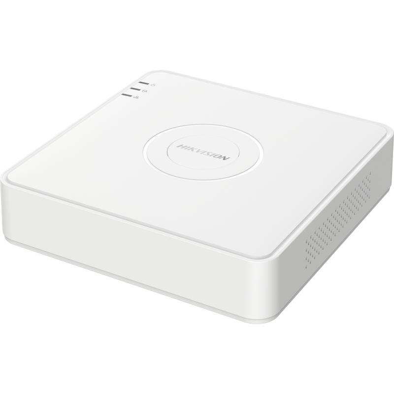 Hikvison 4-ch 720p Mini 1U H.265 DVR  1 SATA