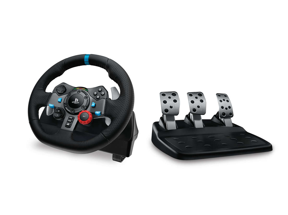 Logitech G29 Driving Force Racing Wheel  Gaming Accessory  PlayStation4 and PlayStation5 ...