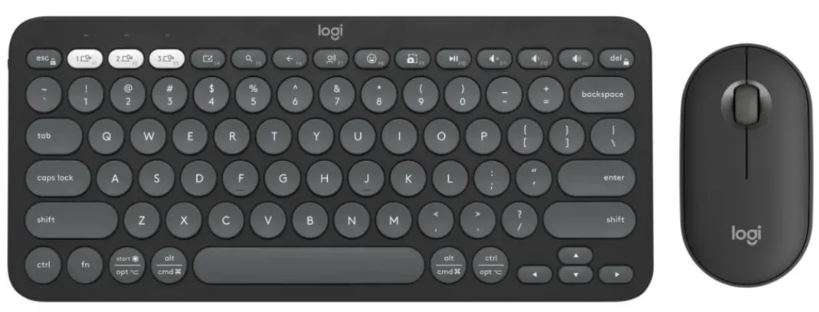 Logitech Pebble 2 Keyboard & Mouse Combo - Black