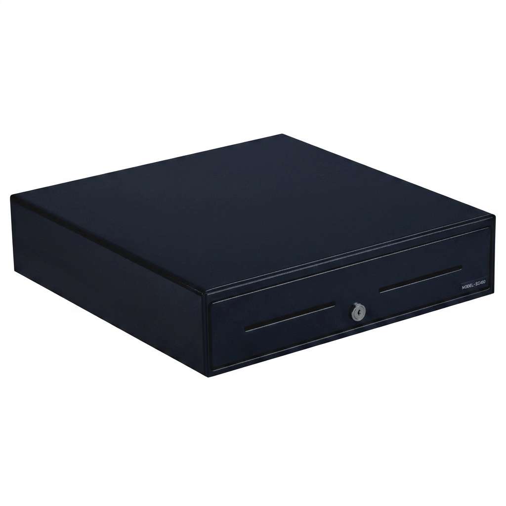 EC460 Cash Drawer, Black (5 Note, 10 Coin)