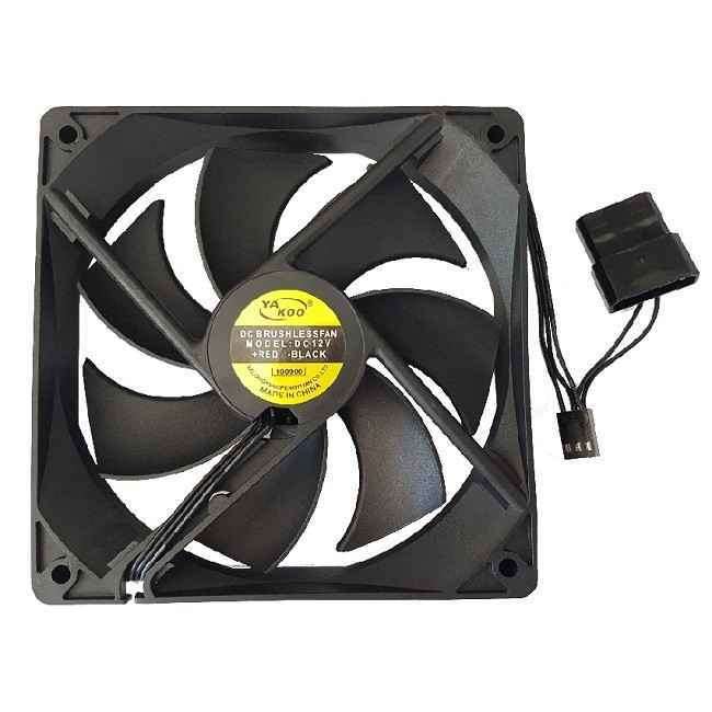 Ya Koo Case Fan 120mm Molex 1,200rpm