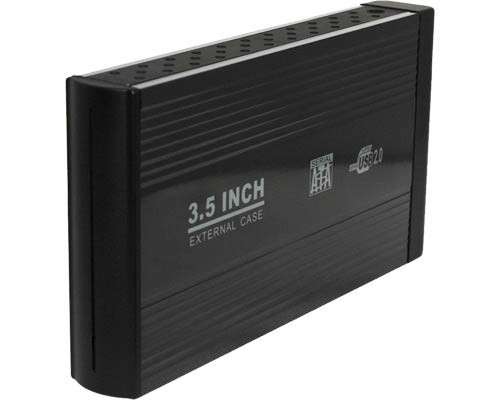 External Casing for 3.5 inch SATA Hard Drive USB 2.0