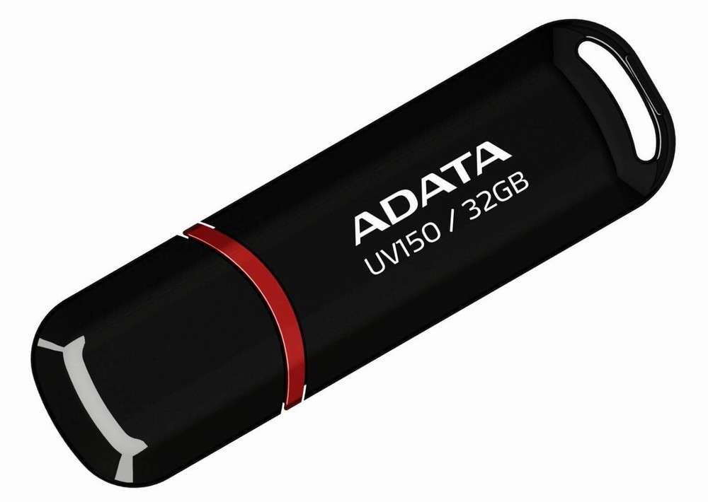 Adata UV150 32GB Snap On Cap Flash Drive USB 3.0 - Adata