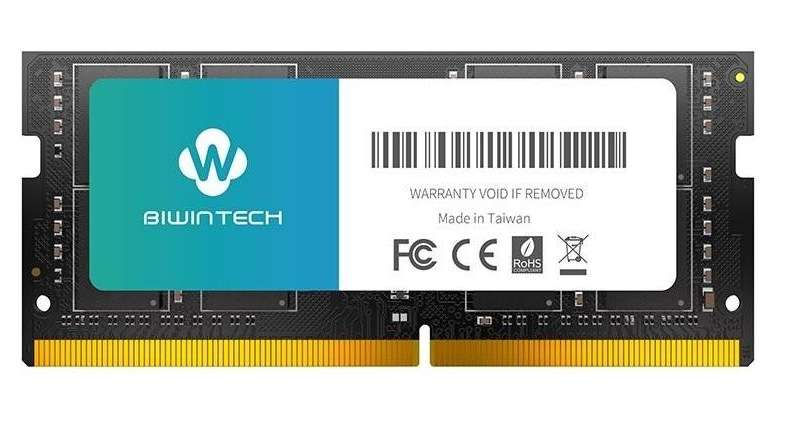 Biwintech 8GB 1600Mhz DDR3 SODIMM for Laptops - Biwintech