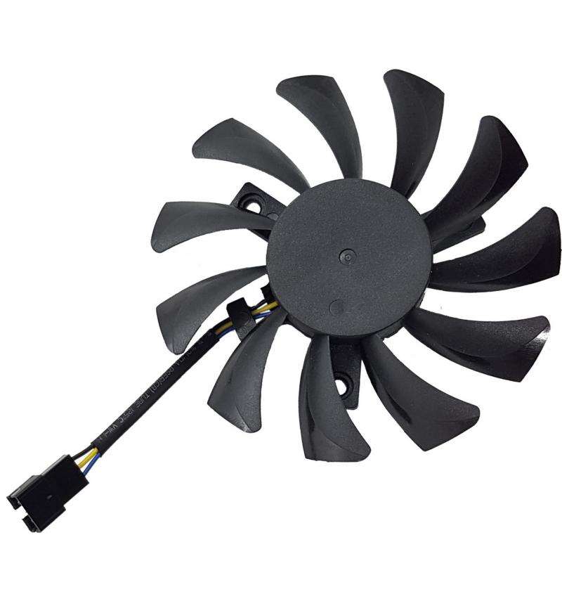 Video Graphics Fan 75mm 11-Blade 3-Pin Power