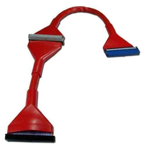 IDE-133 Data Cable Rounded 2-Device Master/Slave 45cm