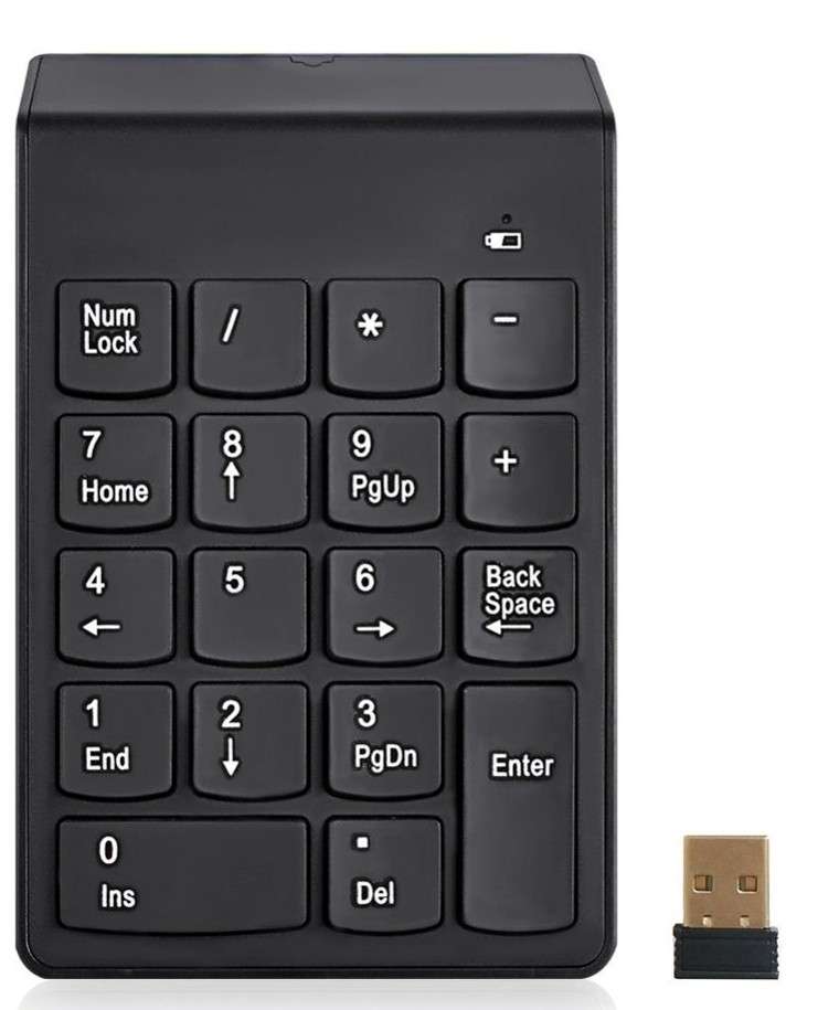 Wireless Numeric Keypad 2.4Ghz