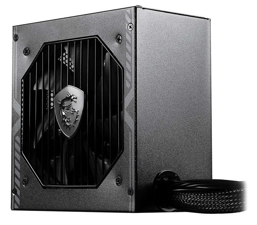 MSI Power Supply 650W 80+ Bronze Active PFC - MSI