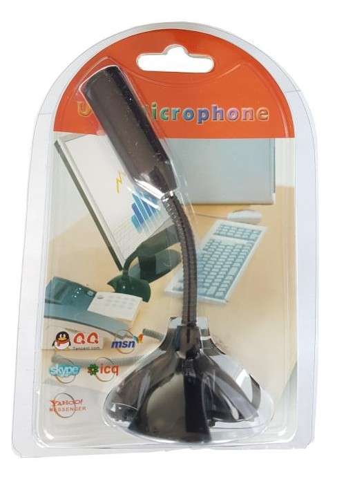 Desktop Microphone USB 2.0 Gooseneck Adjustable