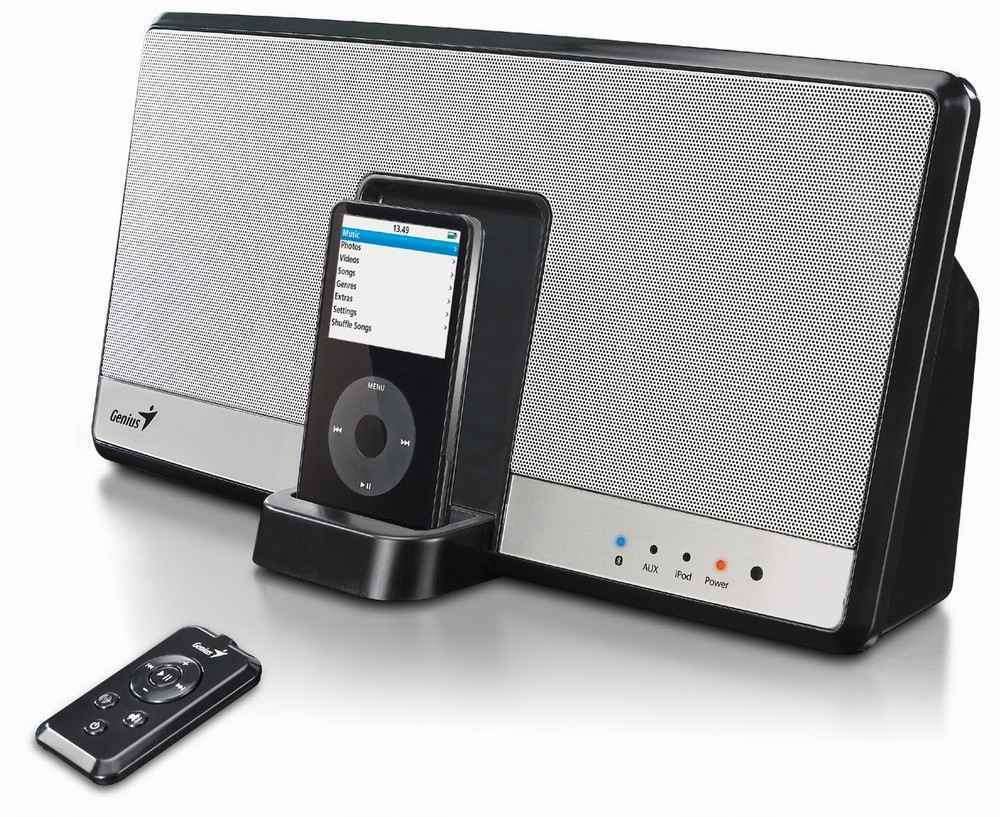 Genius SP-TEMPO 800BT Bluetooth Docking Station 20 Watts RMS - Genius