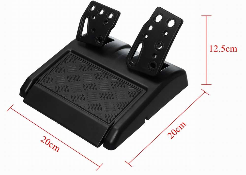 Gaming Steering Wheel with Pedals for XBOX360/PS3/PC/PS2