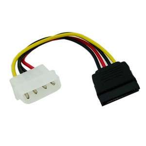 Molex to SATA Power Cable Converter 10 cm