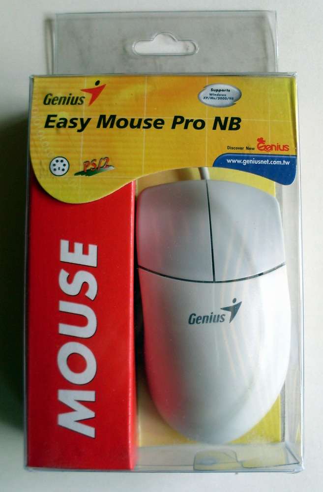 Genius Easy Mouse Pro Mini PS/2 Ball Driven