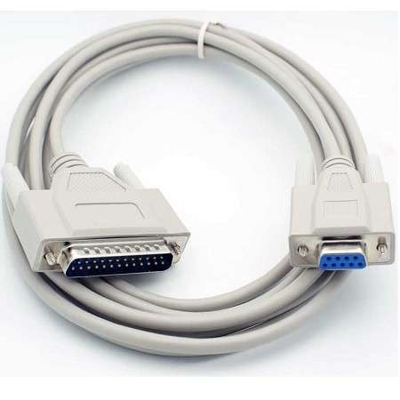 Serial Cable 9-Pin Female to 25-Pin Male
