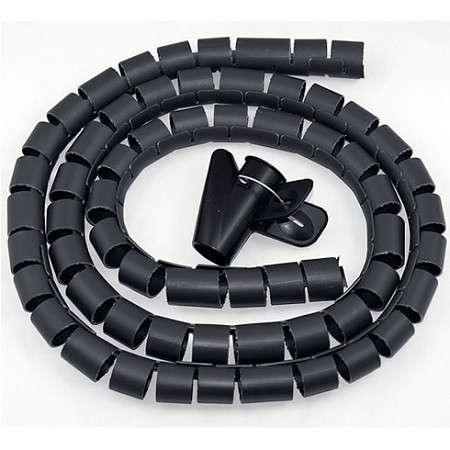 Spiral Cable Wrap with easy wrapping tool 1.5 Meter