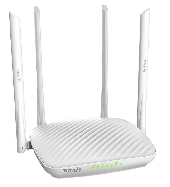 Tenda F9 WiFi Router 600Mbps 4x6dBi Omnidirectional Antennas - Tenda