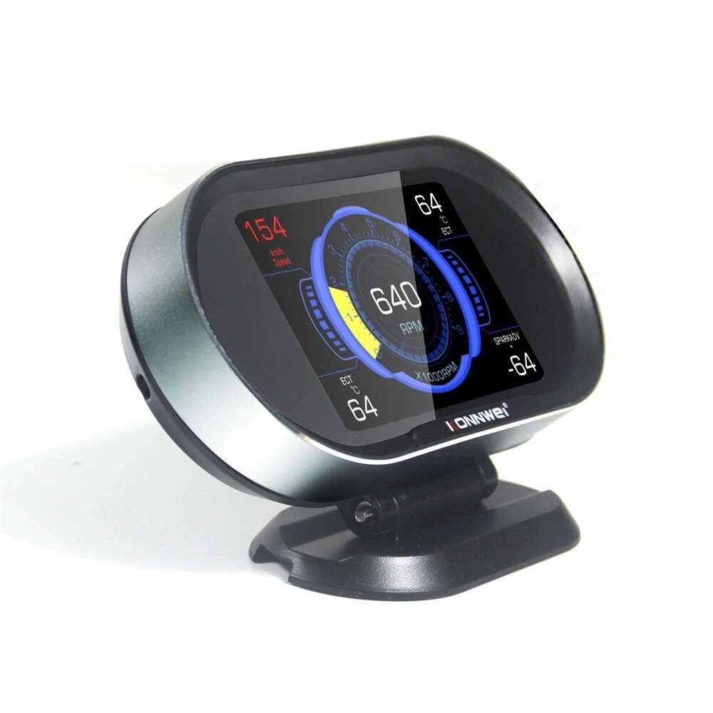 KW206 Auto Onboard Computer Gauge and OBII Engine Scanner