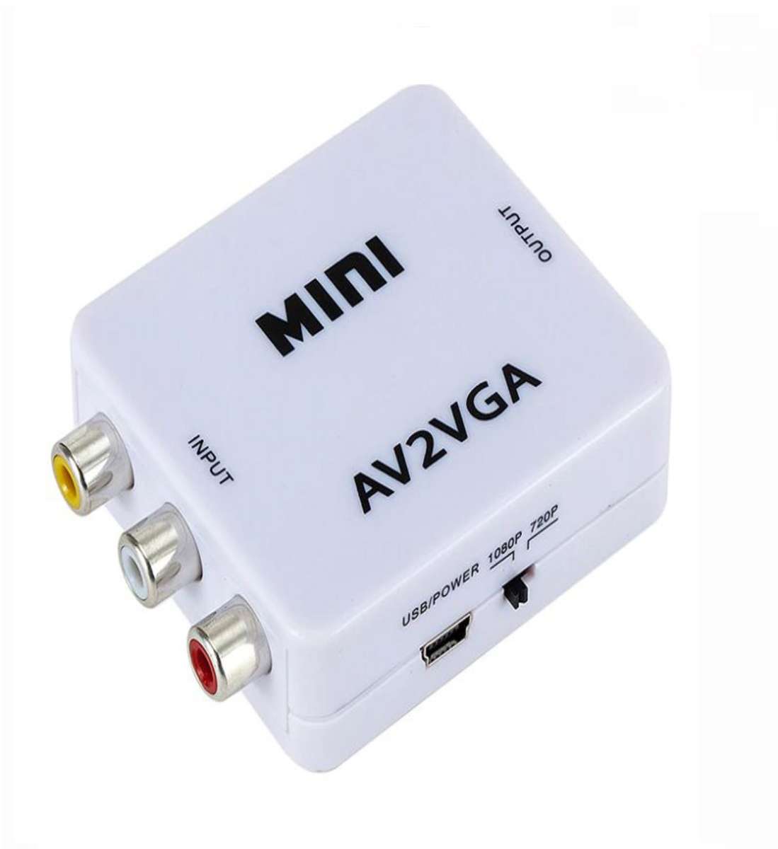 Mini video converter RCA AV to VGA video converter