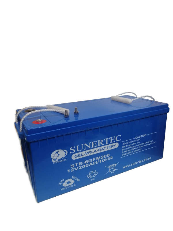 12v 200ah gel battery sunertec